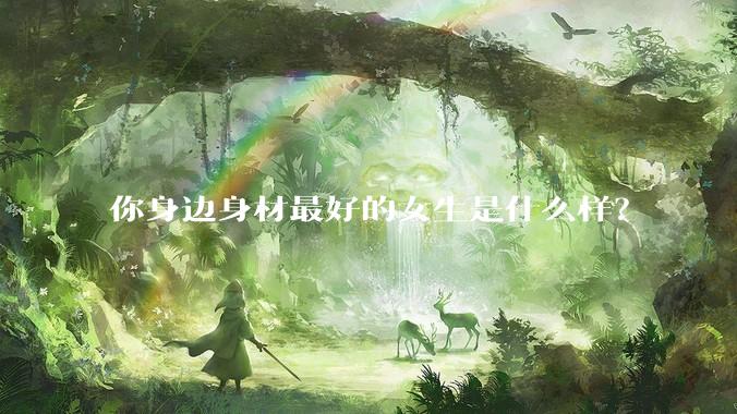你身边身材最好的女生是什么样？
